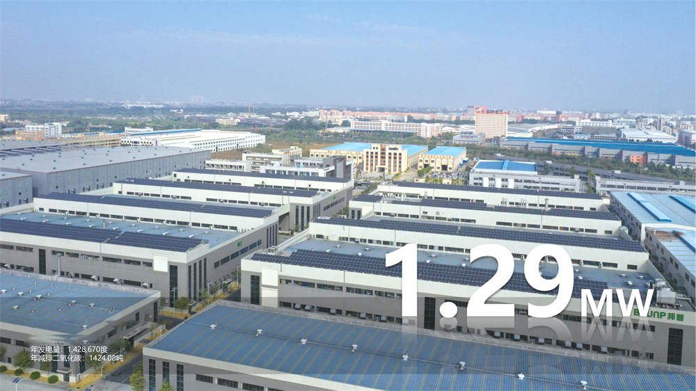 年發電量：1,528,670度，年減排二氧化碳：1524.08噸
